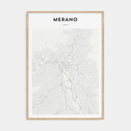 Merano Map Portrait Poster