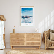 Méribel Portrait Color Poster