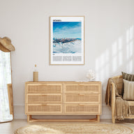 Méribel Travel Color Poster