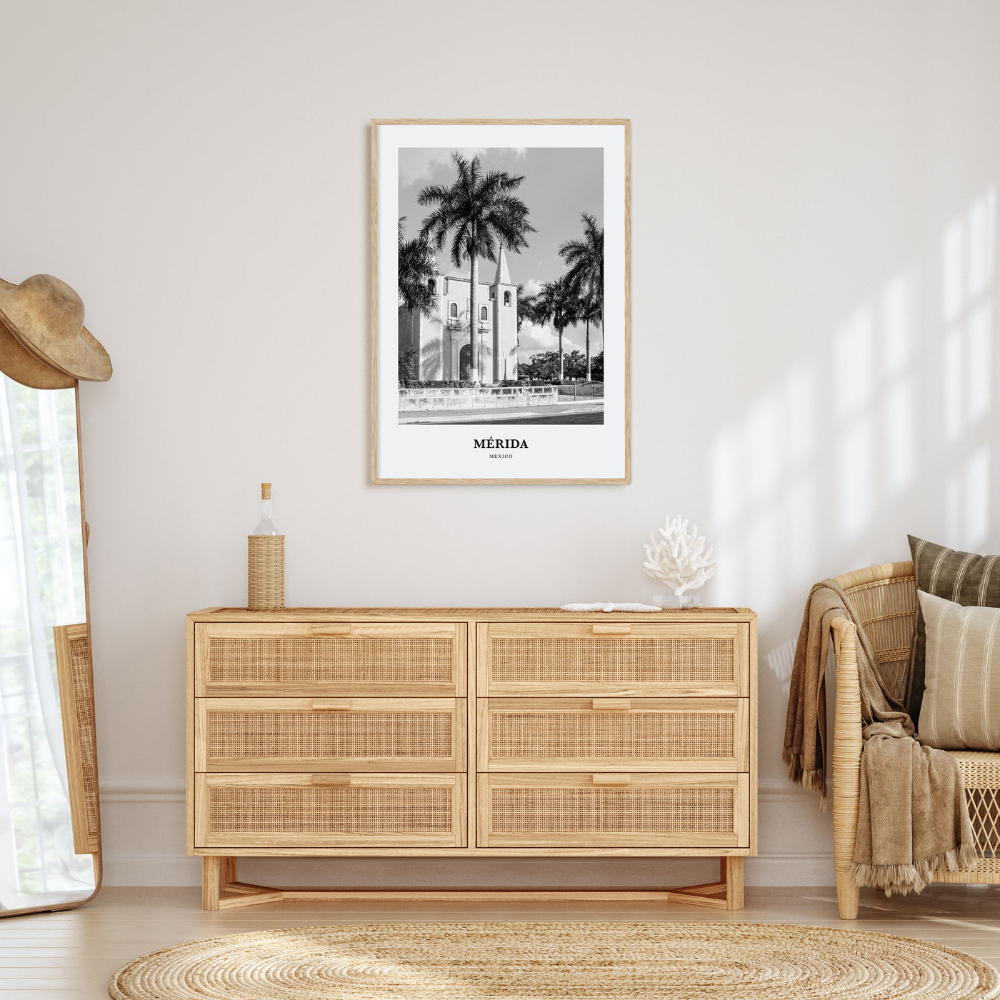 Mérida Portrait B&W Poster