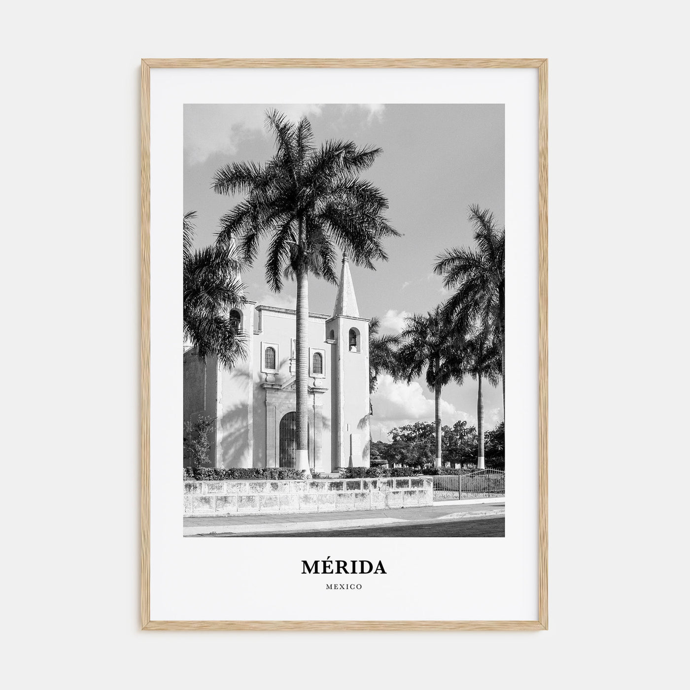 Mérida Portrait B&W Poster