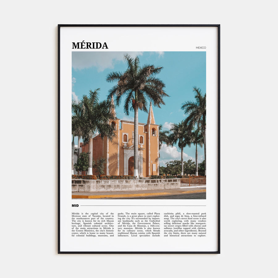 Mérida Travel Color Poster