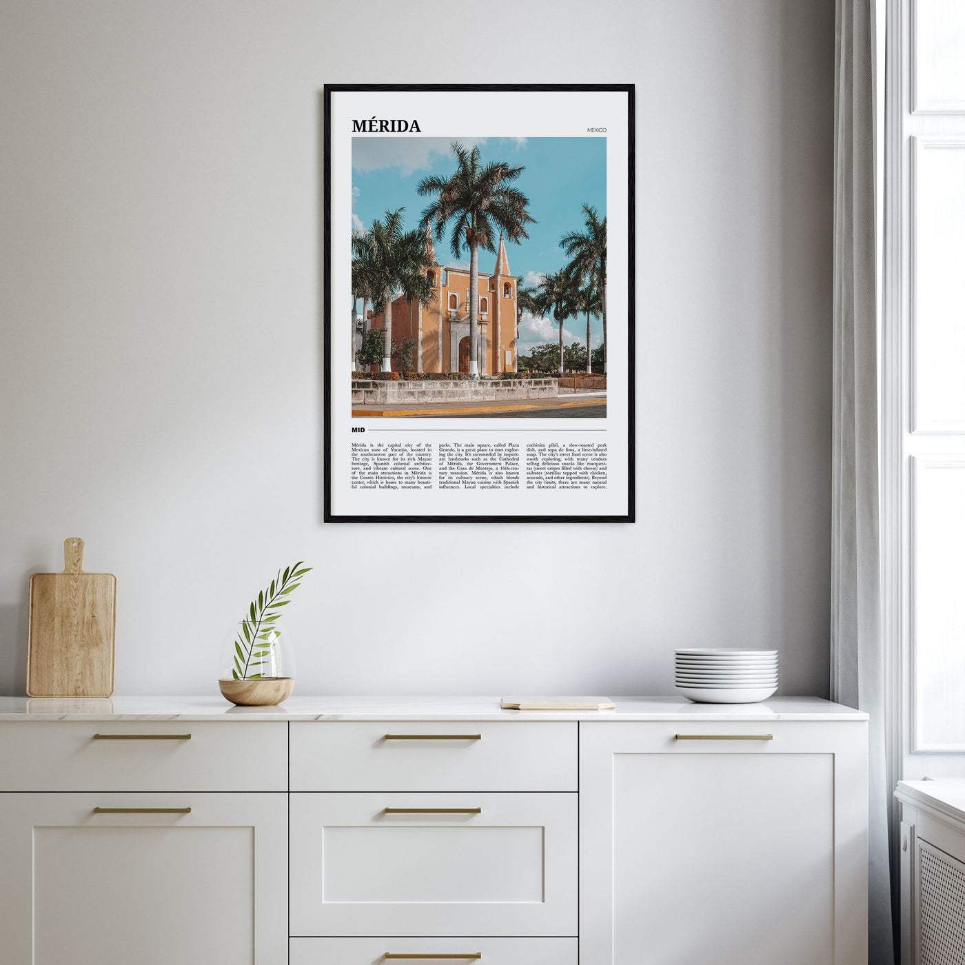 Mérida Travel Color Poster