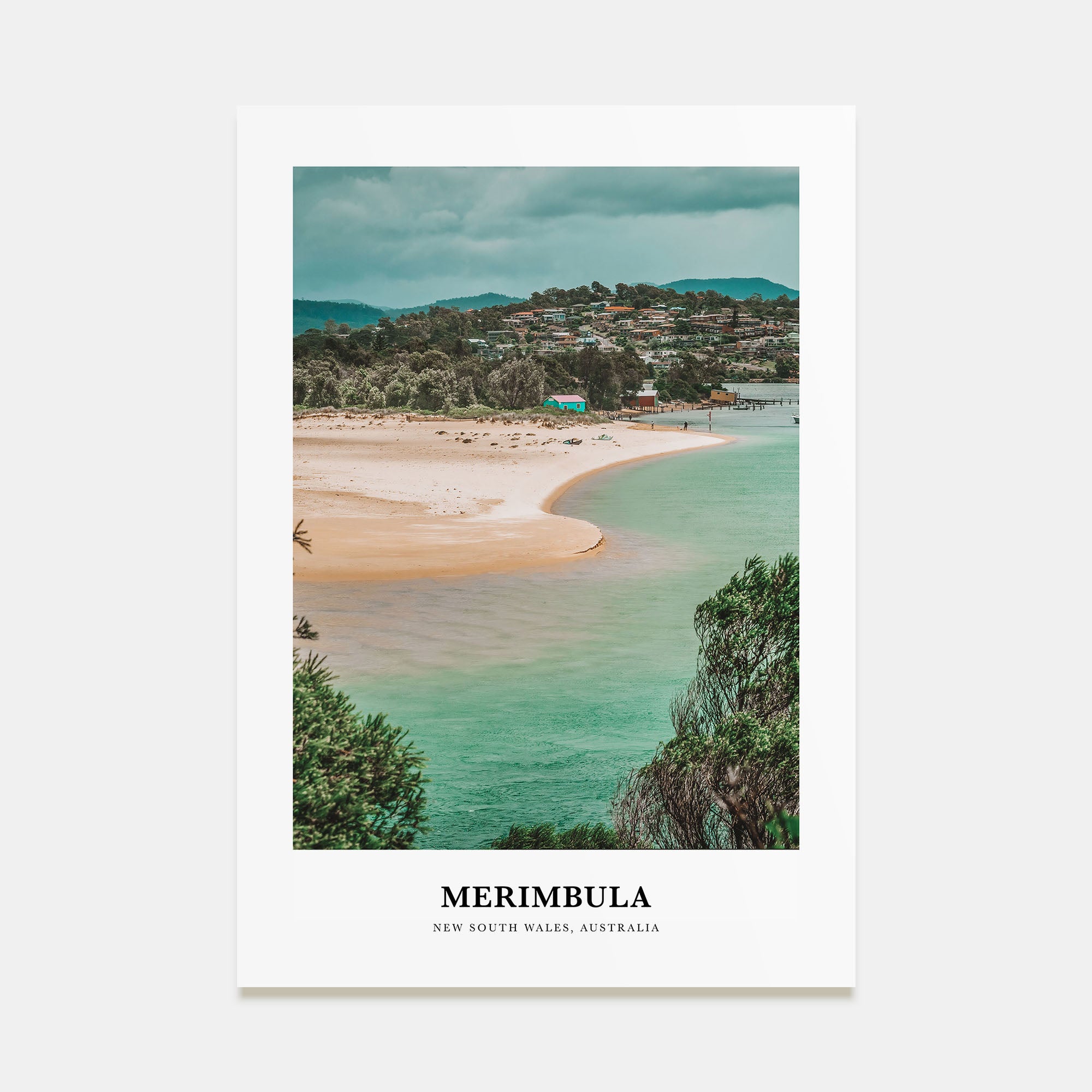 Merimbula Portrait Color Poster