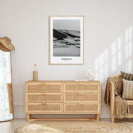 Merzouga Portrait B&W Poster