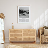 Merzouga Travel B&W Poster