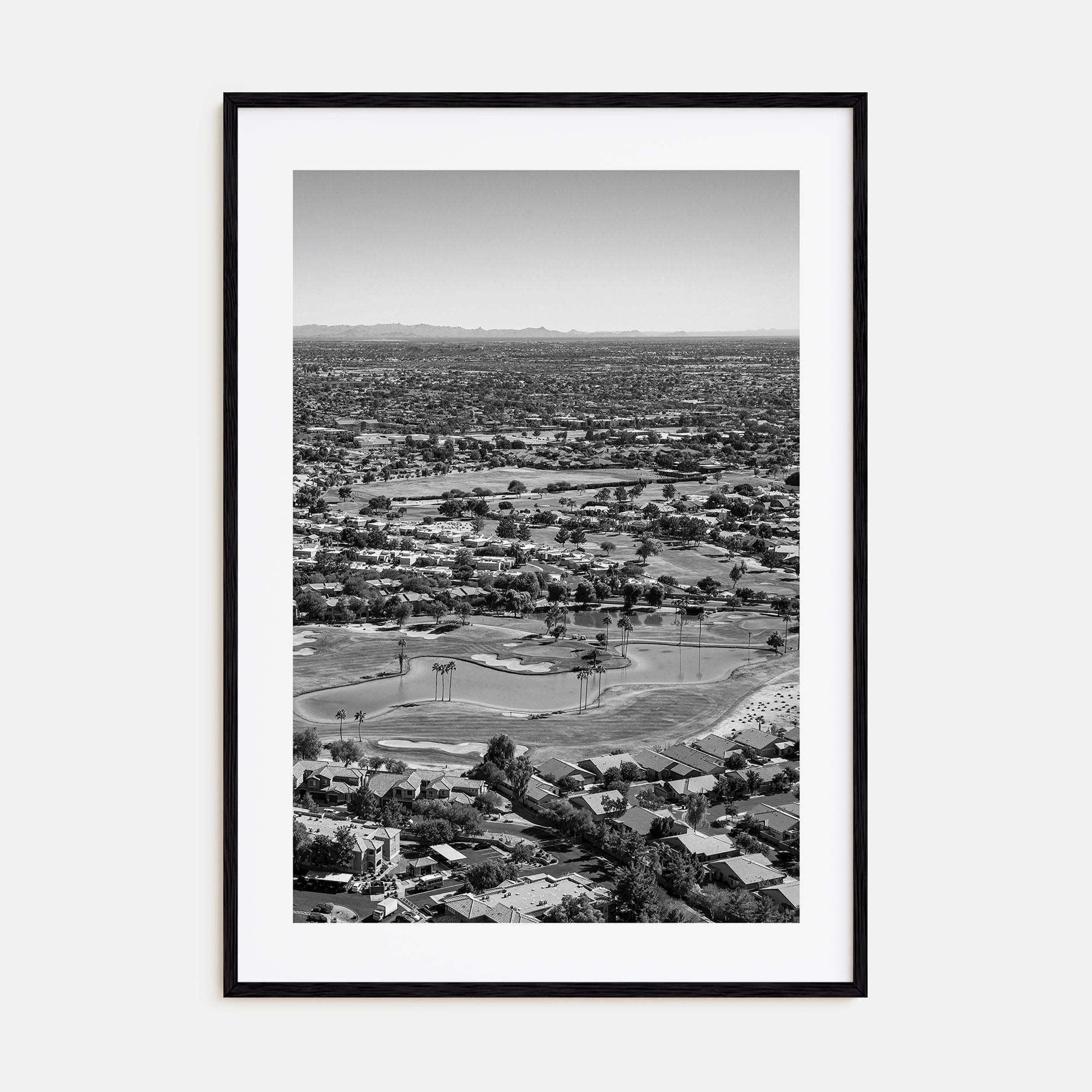 Mesa Photo B&W Poster