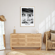 Mesa Verde National Park Portrait B&W Poster