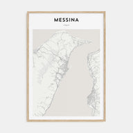 Messina Map Portrait Poster