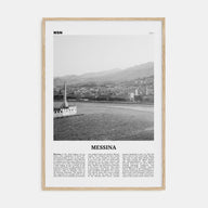 Messina Travel B&W Poster