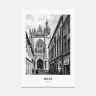 Metz Portrait B&W Poster