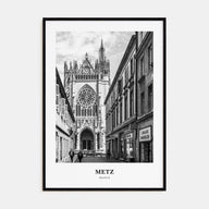 Metz Portrait B&W Poster