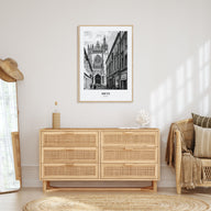 Metz Portrait B&W Poster