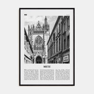 Metz Travel B&W Poster