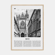 Metz Travel B&W Poster