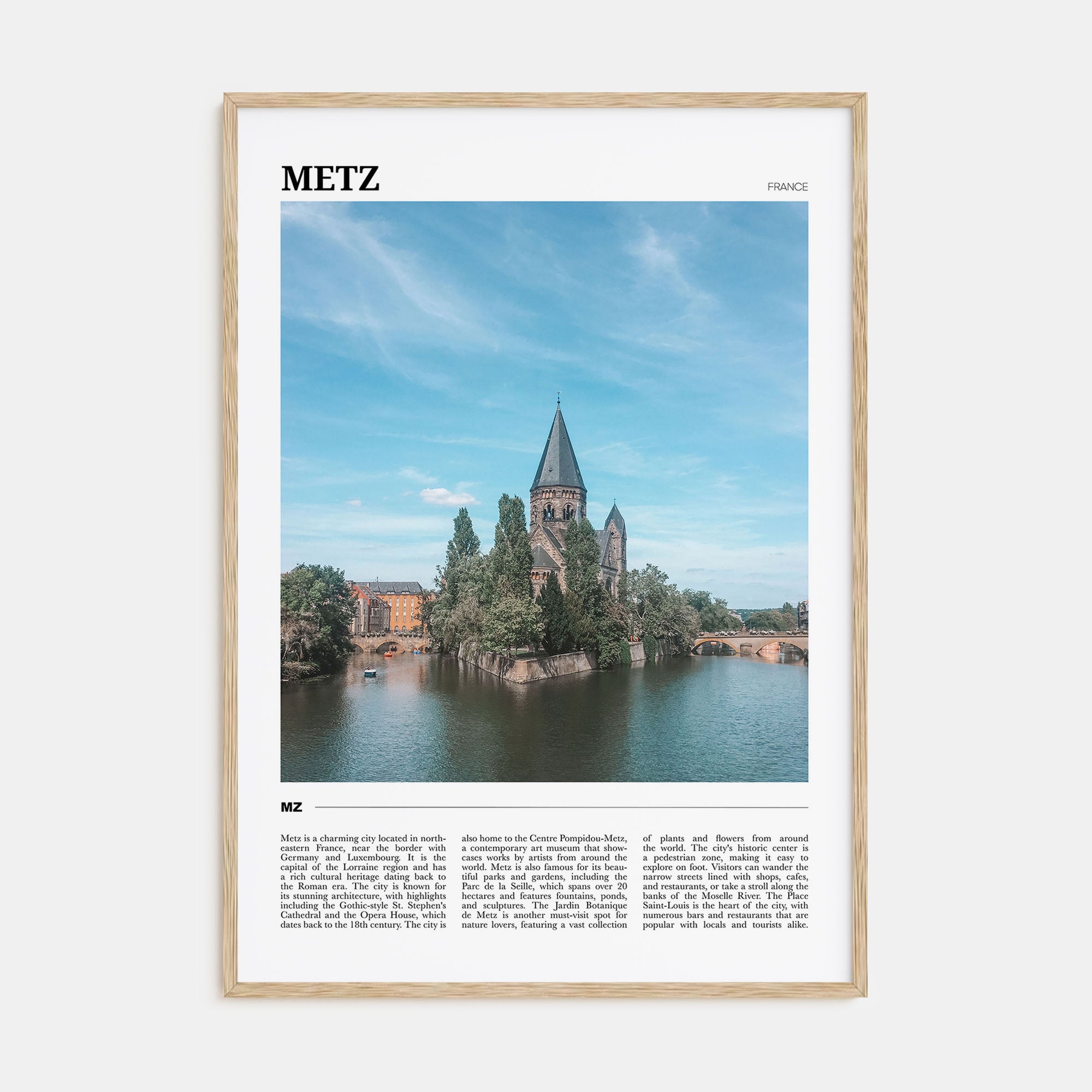 Metz Travel Color Poster