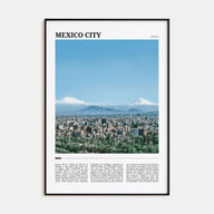Mexico City Travel Color No 2 Poster