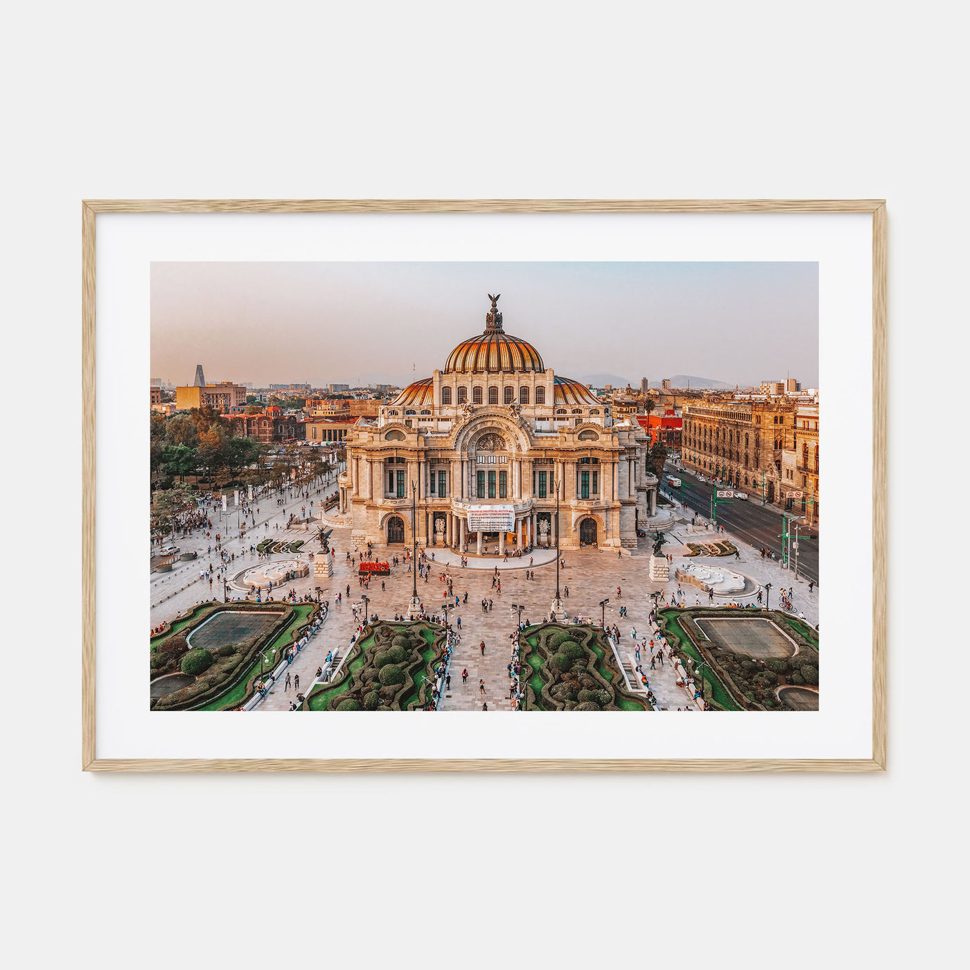 Mexico Landscape Color Poster