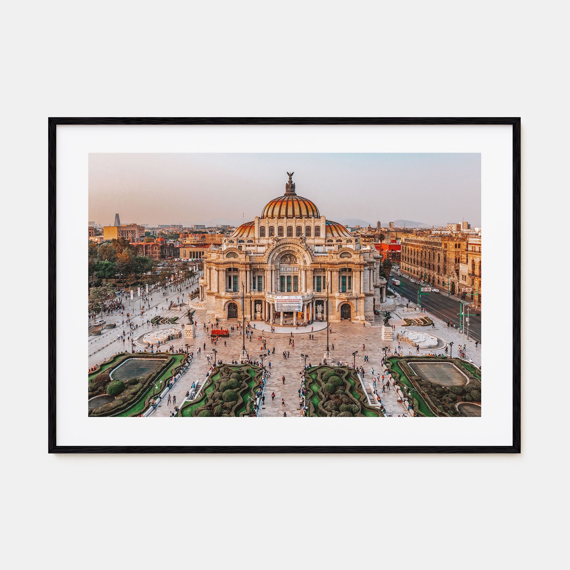 Mexico Landscape Color Poster