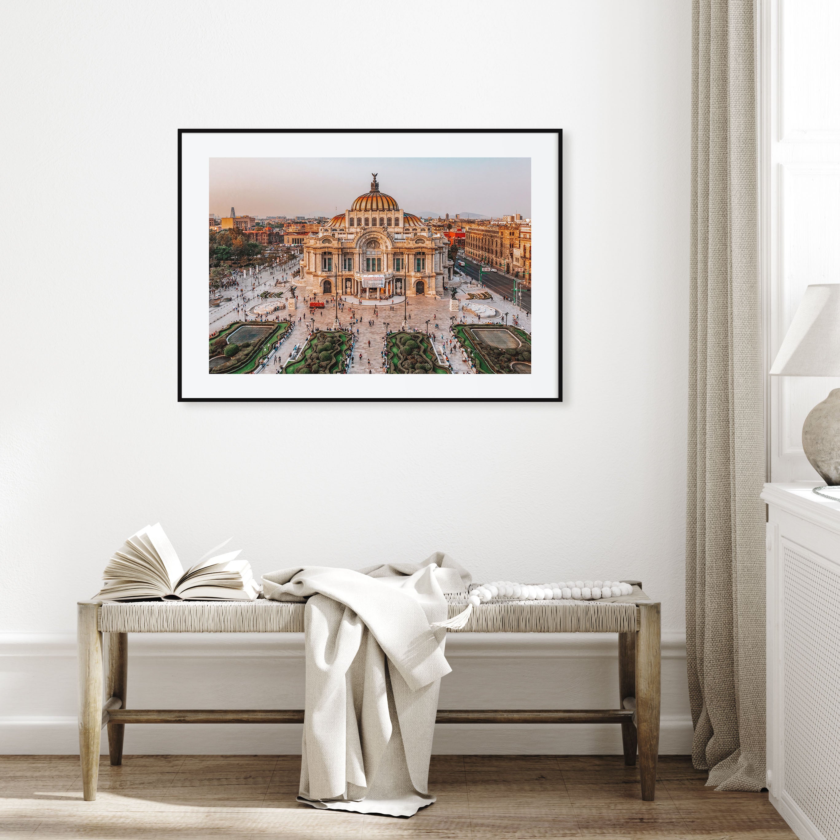 Mexico Landscape Color Poster