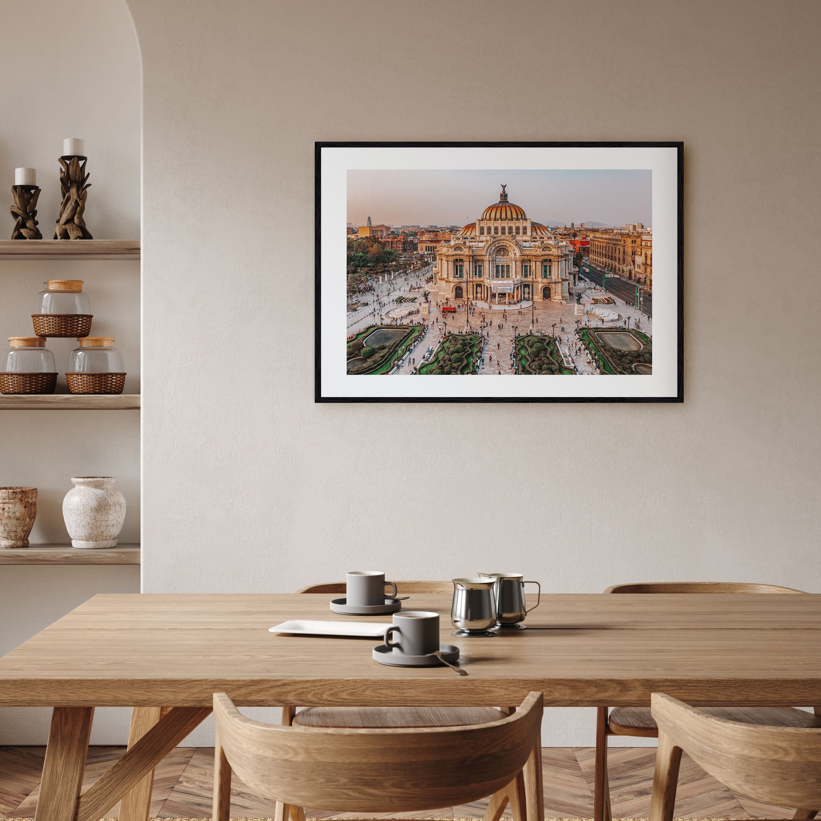 Mexico Landscape Color Poster
