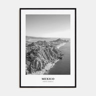 Mexico Portrait B&W No 2 Poster