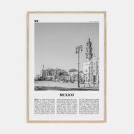 Mexico Travel B&W No 4 Poster