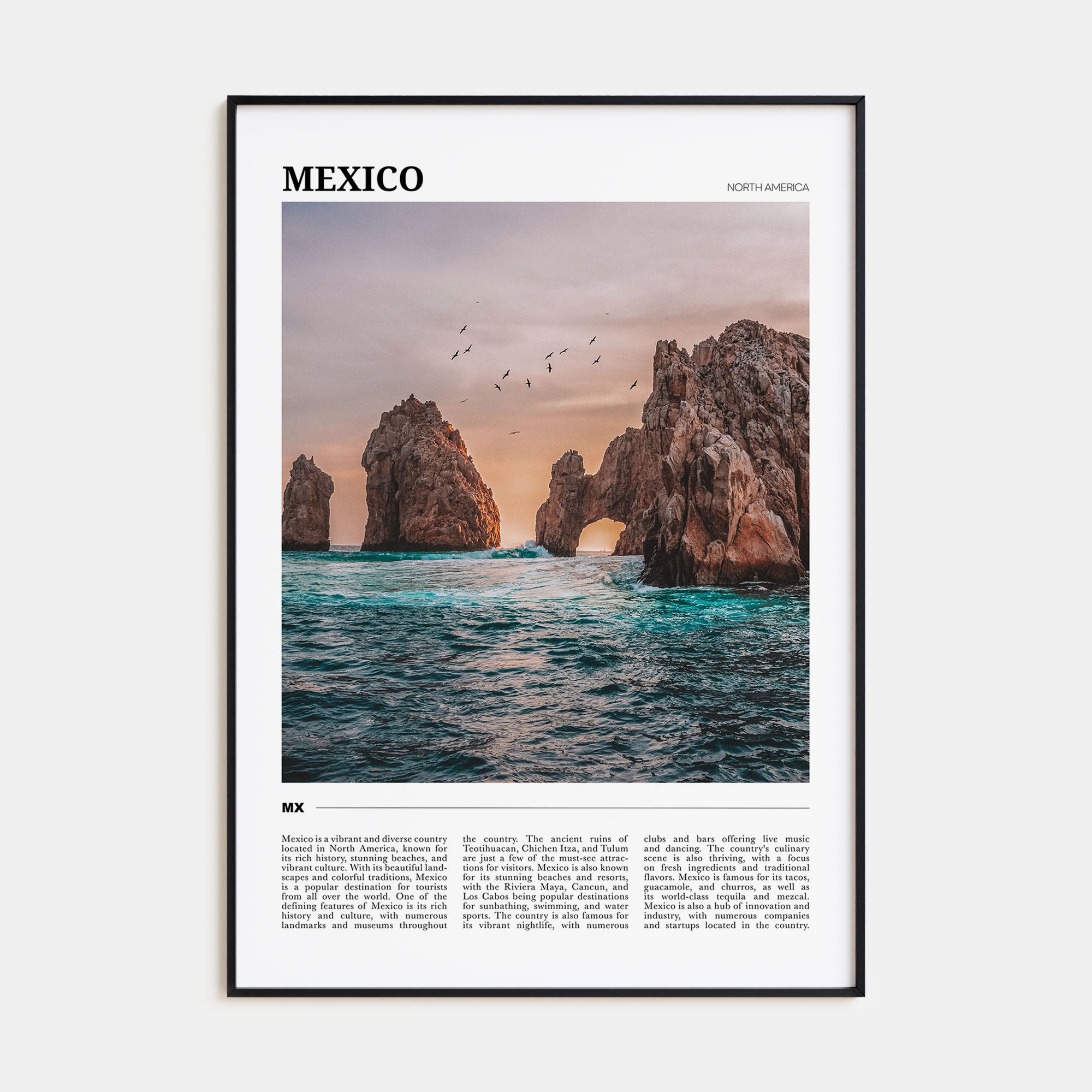 Mexico Travel Color No 1 Poster