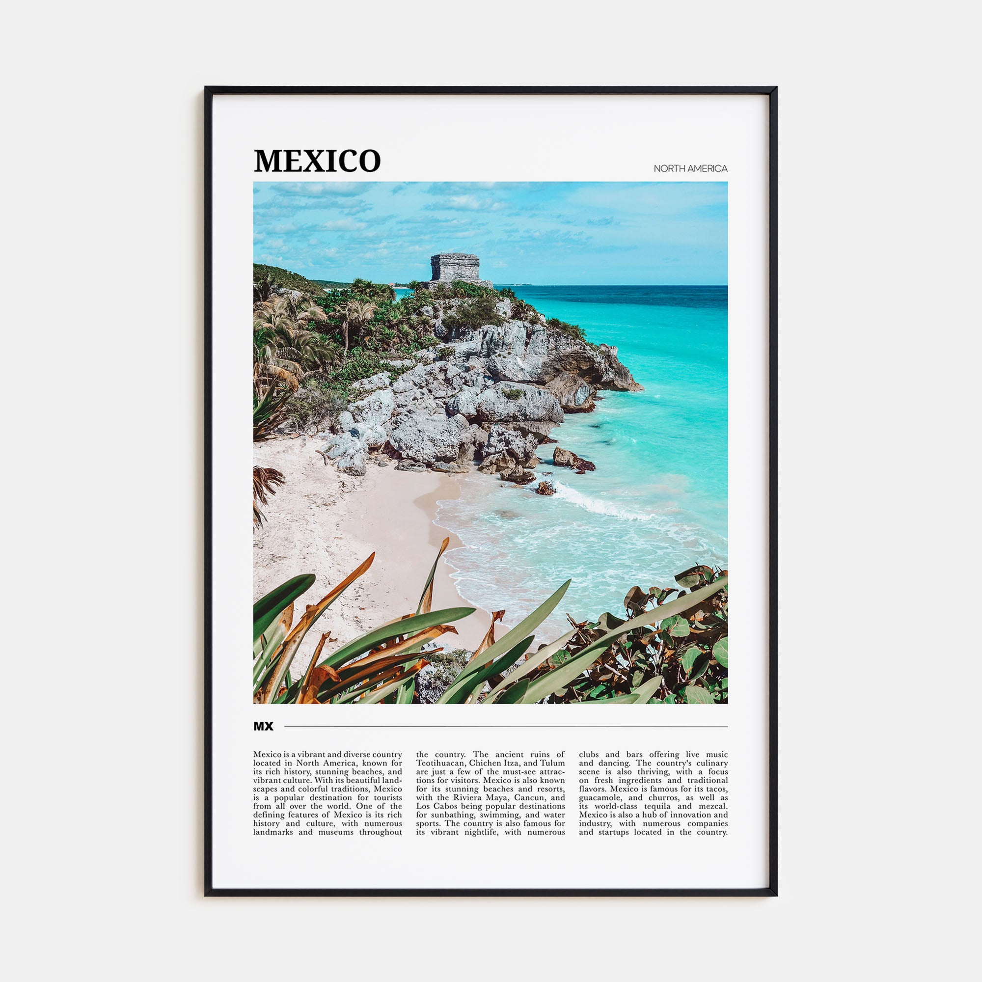 Mexico Travel Color No 2 Poster