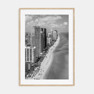 Miami Photo B&W No 2 Poster