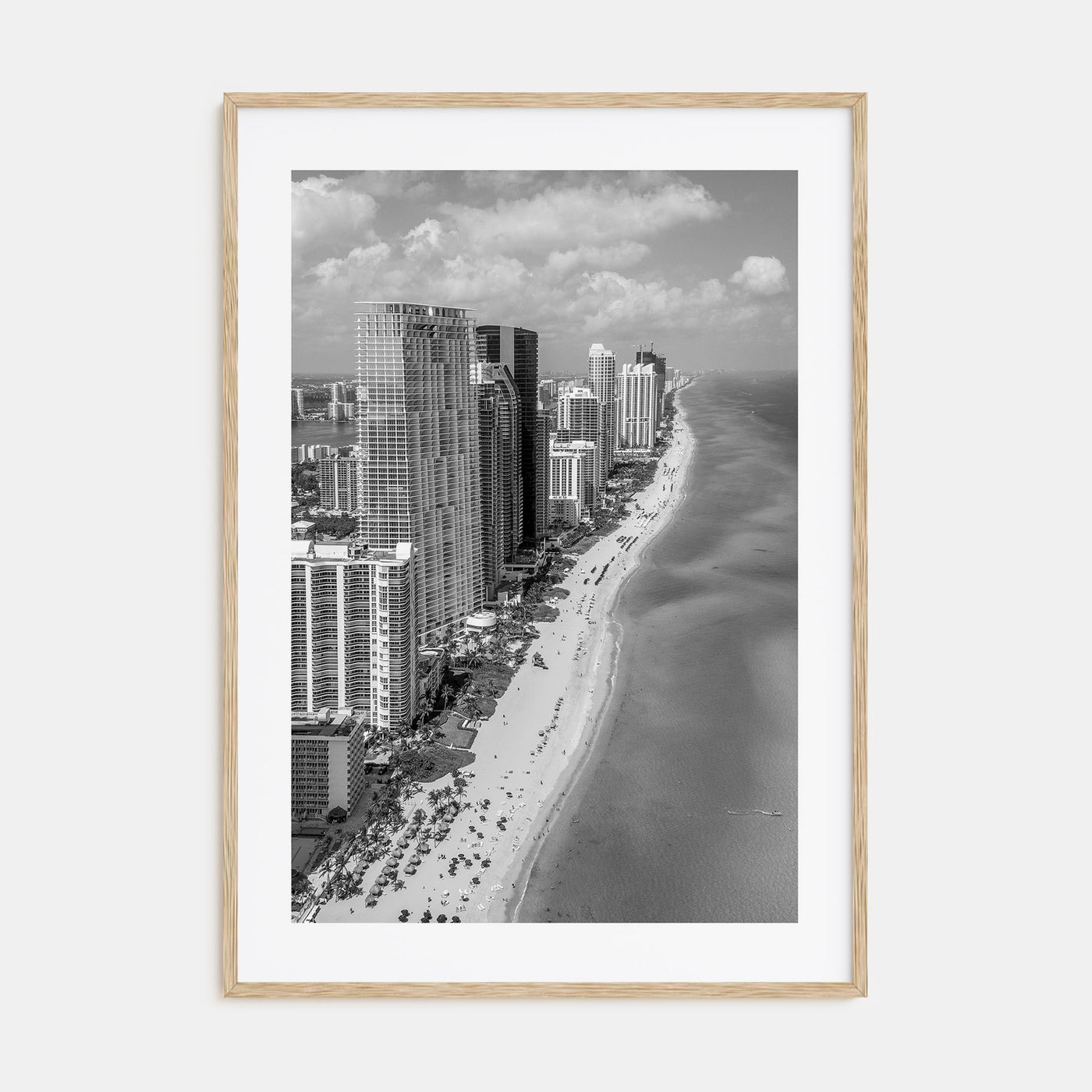 Miami Photo B&W No 2 Poster