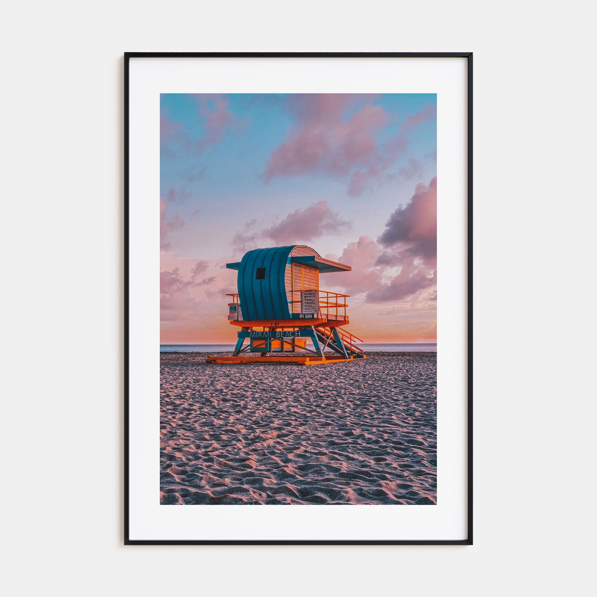 Miami Photo Color No 2 Poster