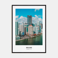Miami Portrait Color No 1 Poster