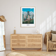 Miami Portrait Color No 1 Poster