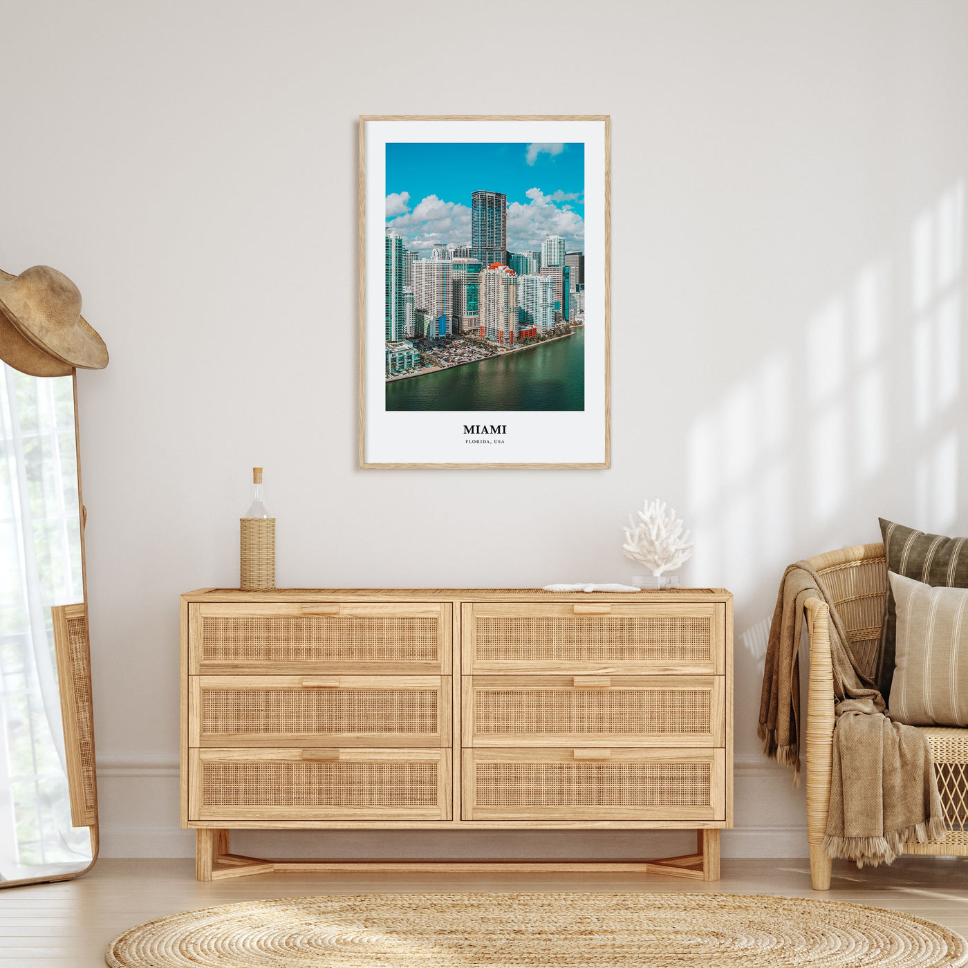 Miami Portrait Color No 1 Poster