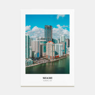 Miami Portrait Color No 1 Poster