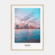 Miami Portrait Color No 3 Poster