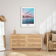 Miami Portrait Color No 3 Poster