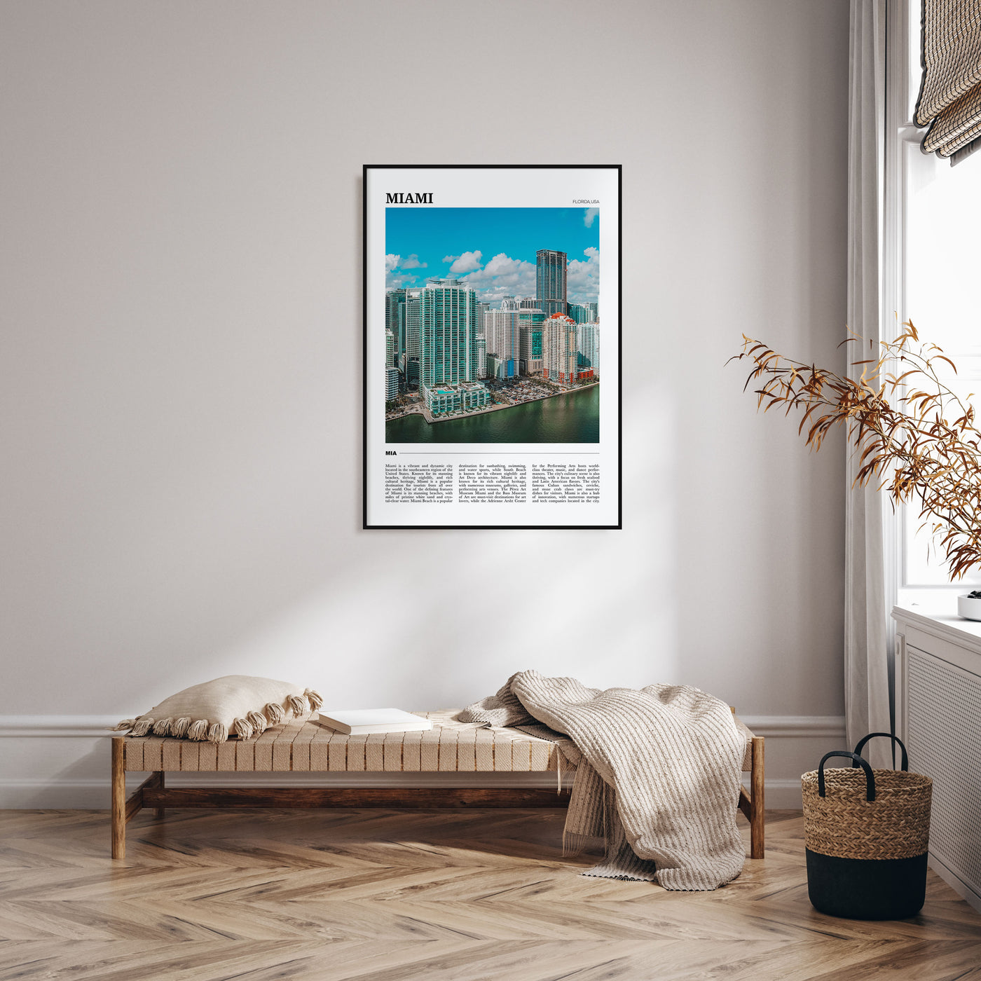 Miami Travel Color No 1 Poster