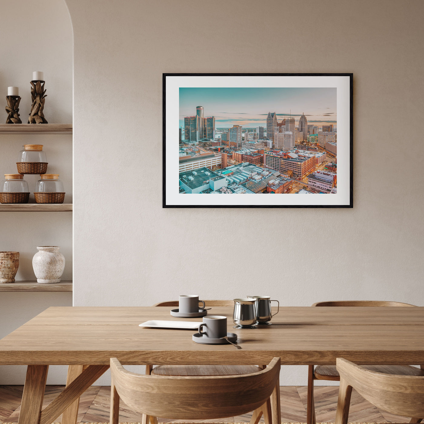 Michigan Landscape Color Poster