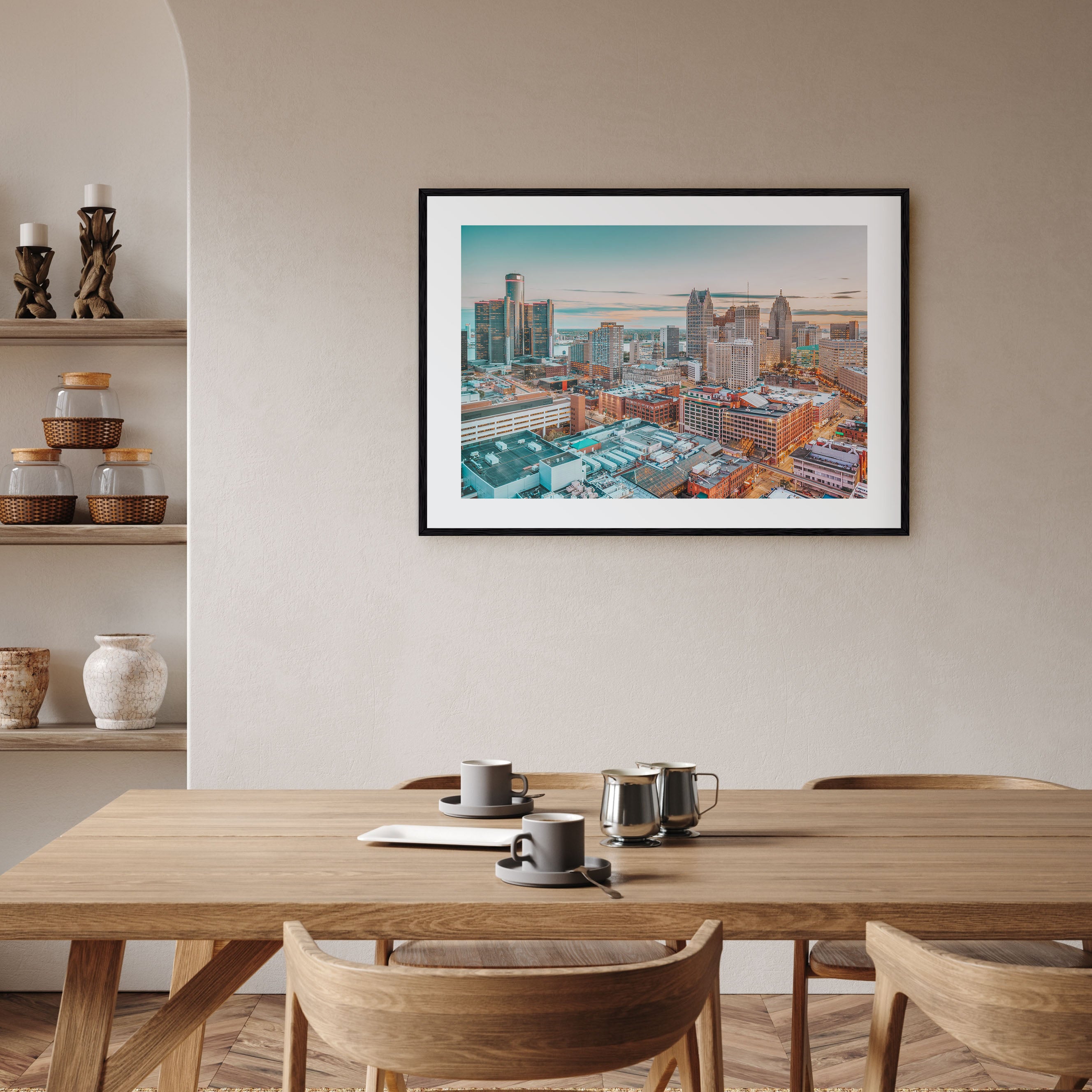 Michigan Landscape Color Poster