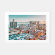 Michigan Landscape Color Poster