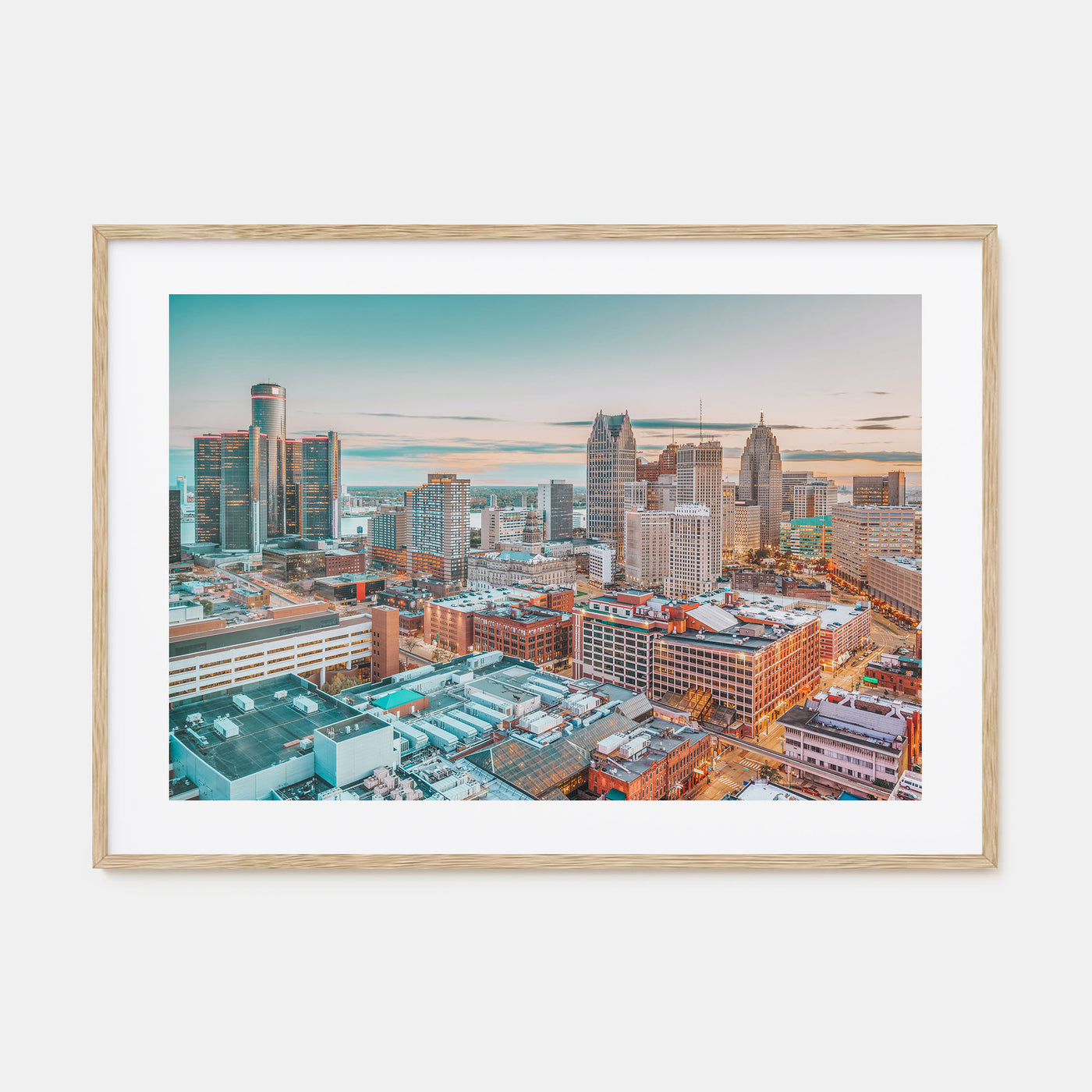 Michigan Landscape Color Poster