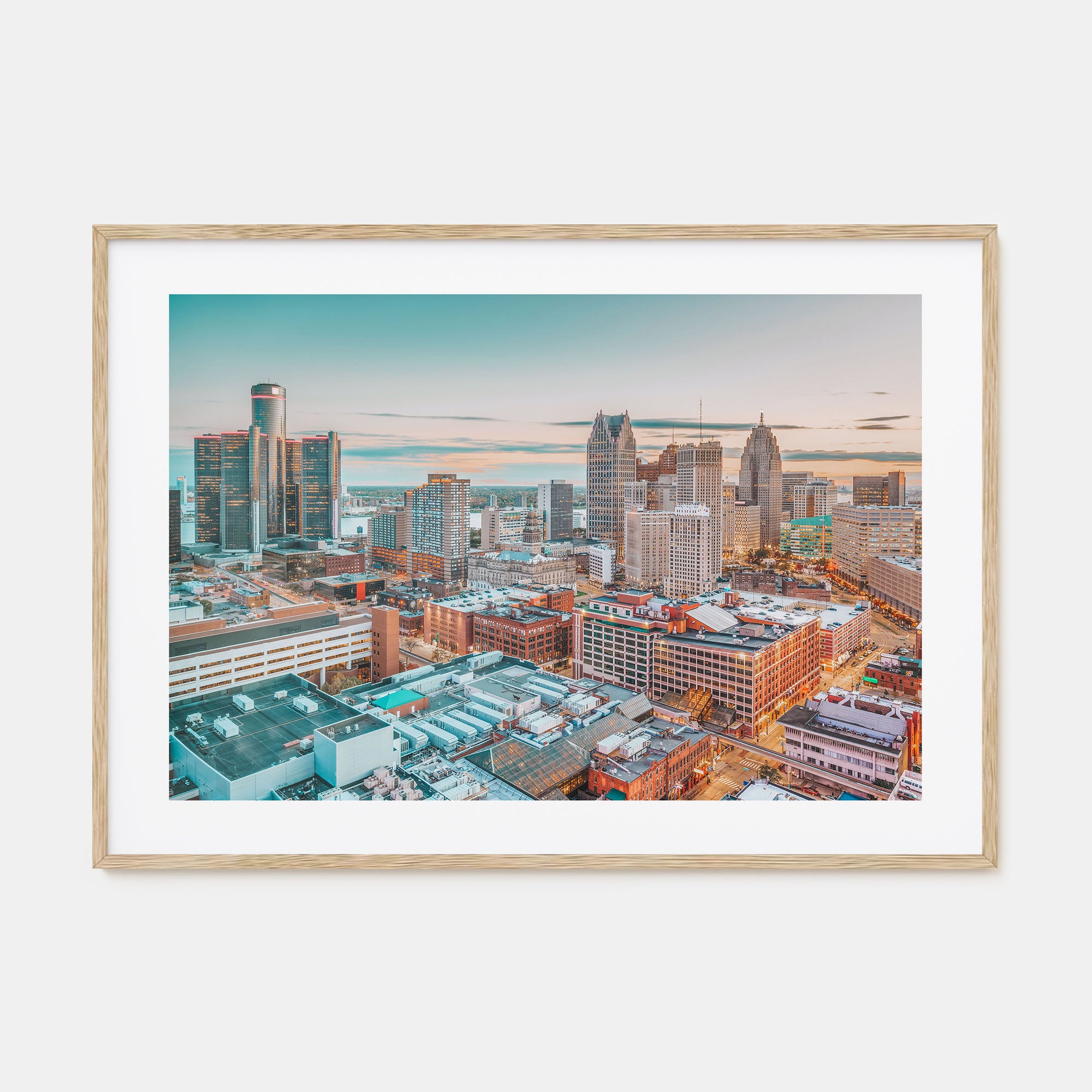 Michigan Landscape Color Poster