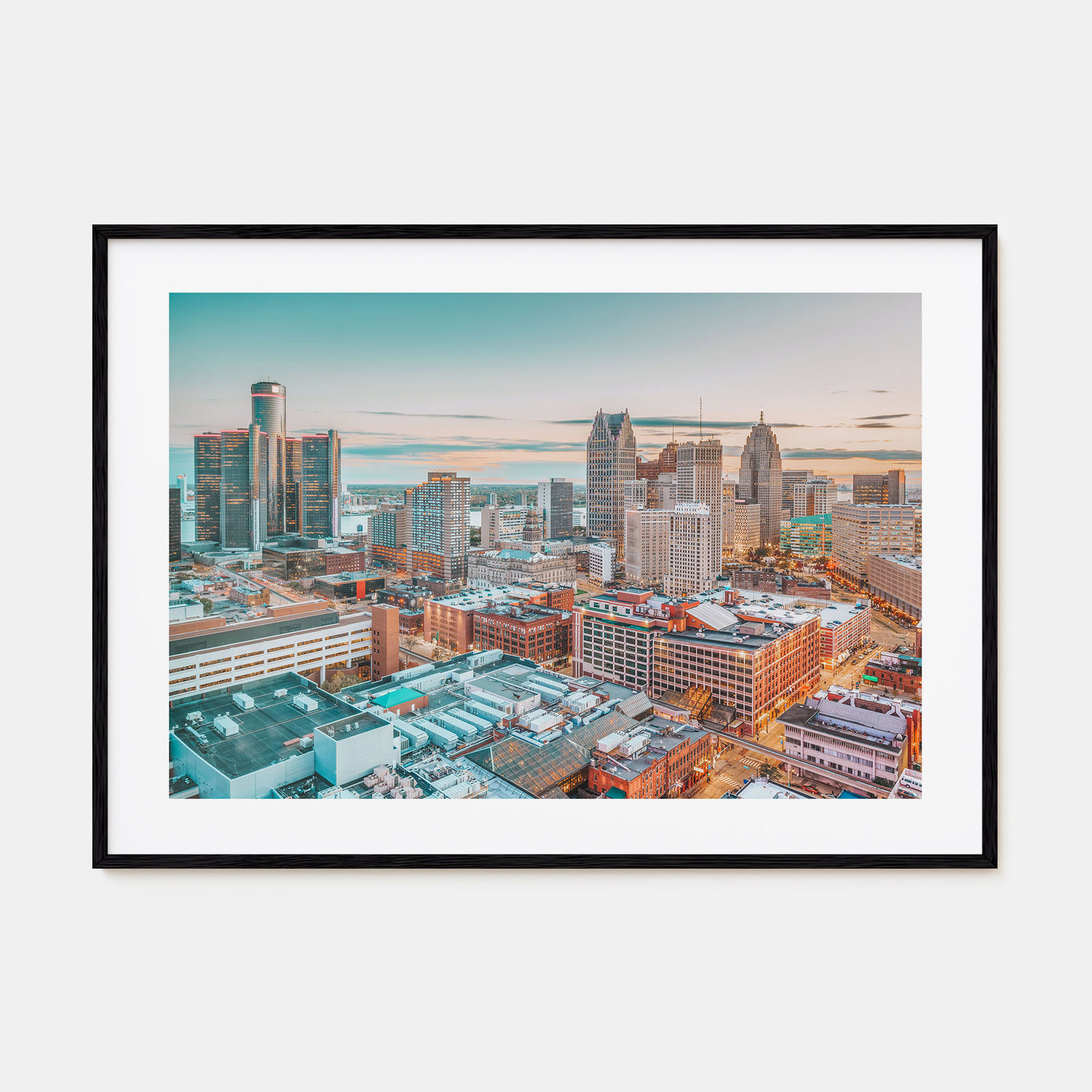 Michigan Landscape Color Poster