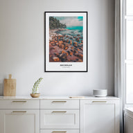 Michigan Portrait Color No 1 Poster