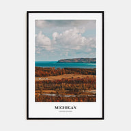 Michigan Portrait Color No 2 Poster