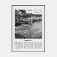 Michigan Travel B&W No 2 Poster