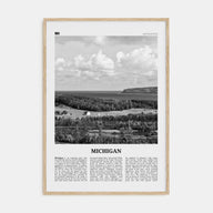 Michigan Travel B&W No 3 Poster