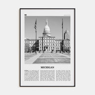 Michigan Travel B&W No 4 Poster